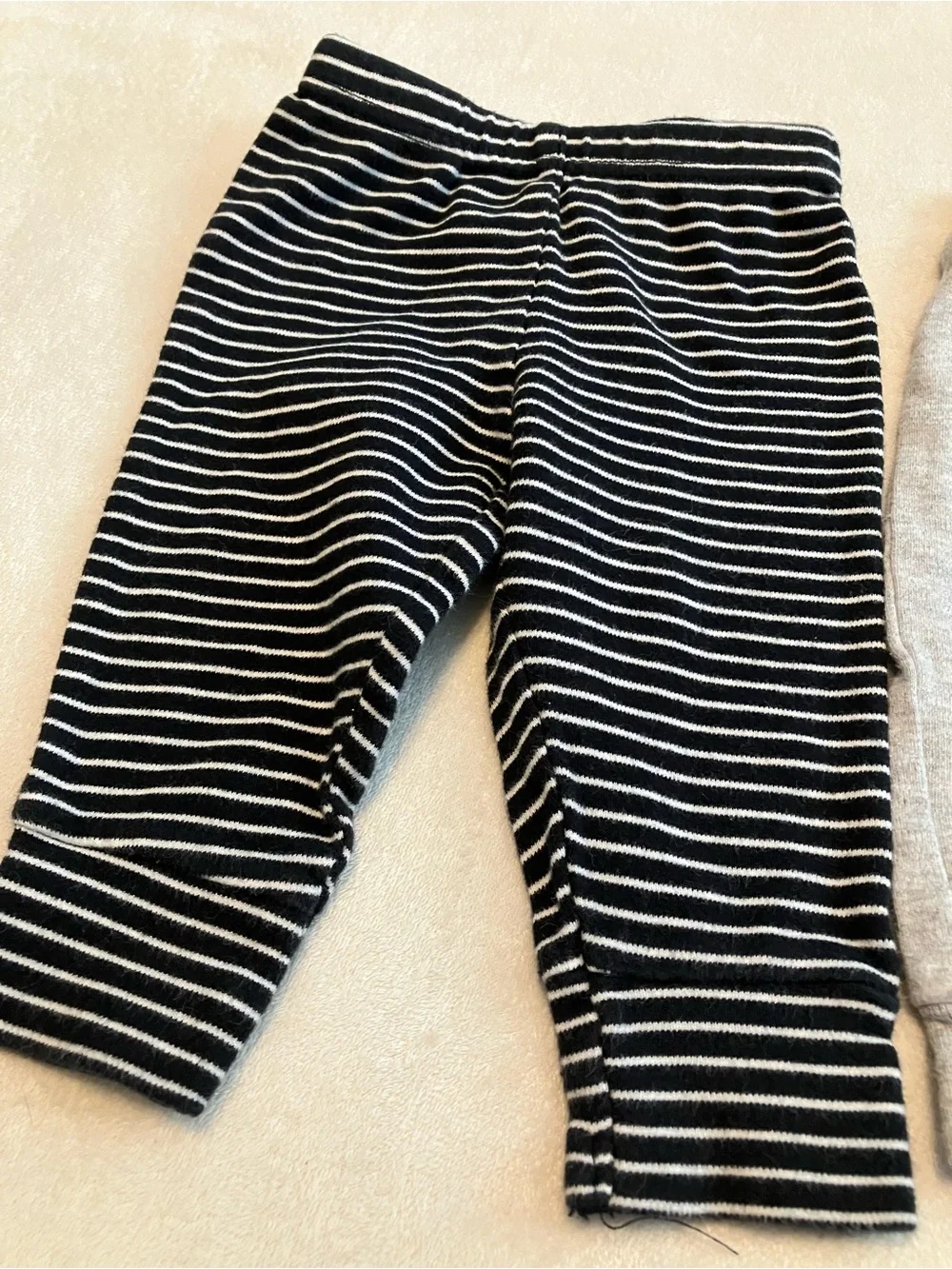 3-Pack Baby Jogger Pants - Black Stripe, Gray, Charcoal